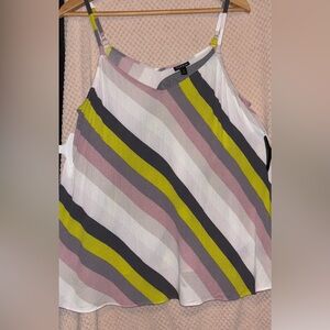 Torrid Gray and Yellow Textured Fabric